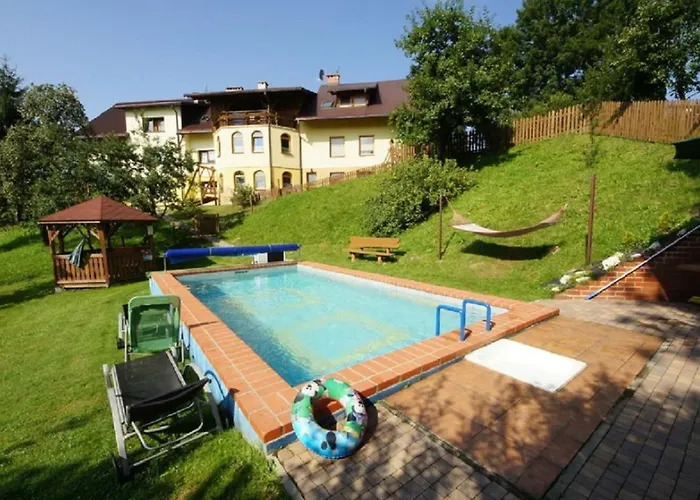 U Matysa, - I Widok Na Gory Zima Kuligi Wyciagi Narciarskie Trasy Saneczkowe Farma *