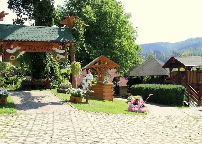 Çiftlik konaklama Agroturystyka U Matysa Wisla Apartamenty I Pokoje Widoki Na Gory Basen Grill Balia Szlaki Turystyczne Spacery Zwierzeta Duzy Plac Zabaw *