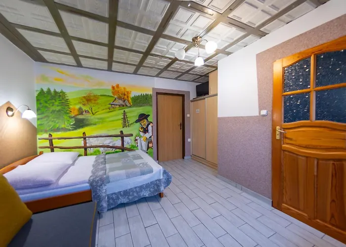 Çiftlik konaklama Agroturystyka U Matysa Wisla Apartamenty I Pokoje Widoki Na Gory Basen Grill Balia Szlaki Turystyczne Spacery Zwierzeta Duzy Plac Zabaw