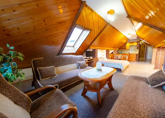 U Matysa, - I Widok Na Gory Zima Kuligi Wyciagi Narciarskie Trasy Saneczkowe Visla