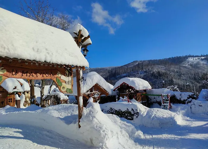 Farma U Matysa, - I Widok Na Gory Zima Kuligi Wyciagi Narciarskie Trasy Saneczkowe