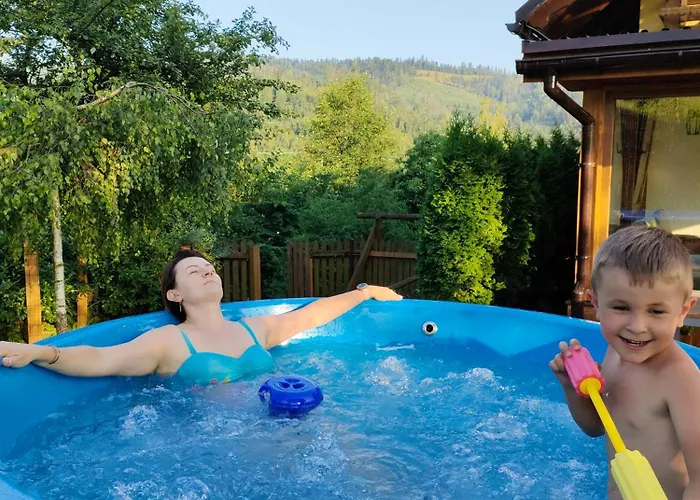 Farma U Matysa, - I Widok Na Gory Zima Kuligi Wyciagi Narciarskie Trasy Saneczkowe Visla